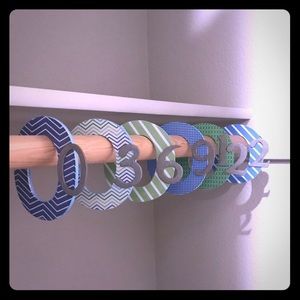 Set of 6 Baby Clothes Closet Dividers